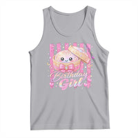 Birthday Girl Cute Glitter Dumpling Tank Top Kawaii Food Squishy Summer Stripes
