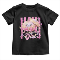 Birthday Girl Cute Glitter Dumpling Toddler T Shirt Kawaii Food Squishy Summer Stripes