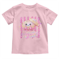 Birthday Girl Cute Glitter Dumpling Toddler T Shirt Kawaii Food Squishy Summer Stripes