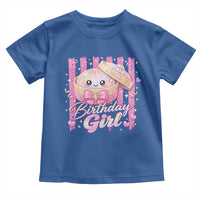 Birthday Girl Cute Glitter Dumpling Toddler T Shirt Kawaii Food Squishy Summer Stripes
