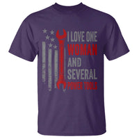 I Love One Woman And Several Power Tools T Shirt Funny Mechanic Handyman Carpenter