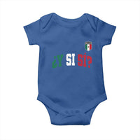 Mexican Y Si Si Football Jersey Style Baby Onesie Funny Mexico Roots