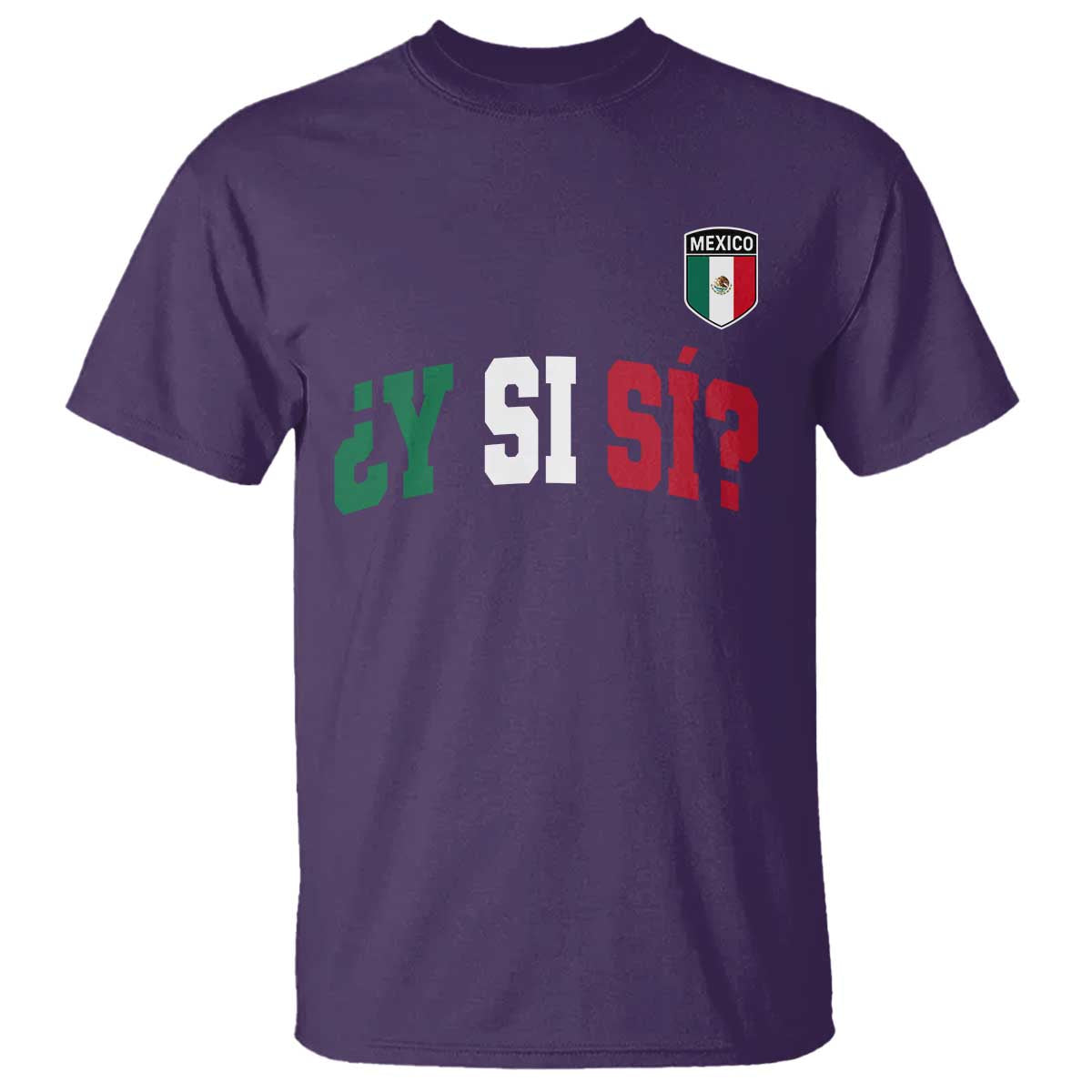 Mexican Y Si Si Football Jersey Style T Shirt Funny Mexico Roots