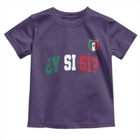 Mexican Y Si Si Football Jersey Style Toddler T Shirt Funny Mexico Roots