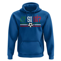 Y Si Sí Mexico Football Hoodie Vintage Mexican Flag Soccer Lover