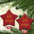 If You Jingle My Bells I'll Give You A White Xmas Christmas Ornament Red Bow - Wonder Print Shop