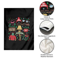 Funny Christmas Movie Garden Flag Oh Fudge Bunny Pajama Italian Leg Lamp - Wonder Print Shop