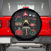 Funny Christmas Movie Spare Tire Cover Oh Fudge Bunny Pajama Italian Leg Lamp - Wonder Print Shop
