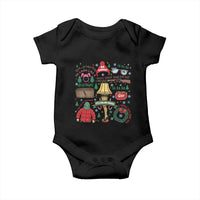 Funny Christmas Movie Baby Onesie Oh Fudge Bunny Pajama Italian Leg Lamp - Wonder Print Shop