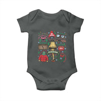 Funny Christmas Movie Baby Onesie Oh Fudge Bunny Pajama Italian Leg Lamp - Wonder Print Shop