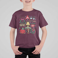 Funny Christmas Movie T Shirt For Kid Oh Fudge Bunny Pajama Italian Leg Lamp - Wonder Print Shop