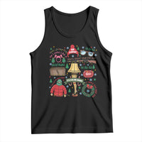 Funny Christmas Movie Tank Top Oh Fudge Bunny Pajama Italian Leg Lamp - Wonder Print Shop