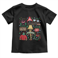 Funny Christmas Movie Toddler T Shirt Oh Fudge Bunny Pajama Italian Leg Lamp - Wonder Print Shop