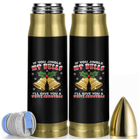 Funny If You Jingle My Bells I Will Give You A White Christmas Bullet Tumbler Xmas Adult Humor - Wonder Print Shop