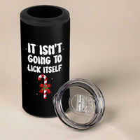 Funny Christmas It Isn't Going To Lick Itself 4 in 1 Can Cooler Tumbler Xmas Adult Humor Couple Matching - Wonder Print Shop