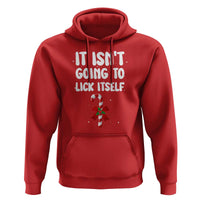 Funny Christmas It Isn't Going To Lick Itself Hoodie Xmas Adult Humor Couple Matching - Wonder Print Shop