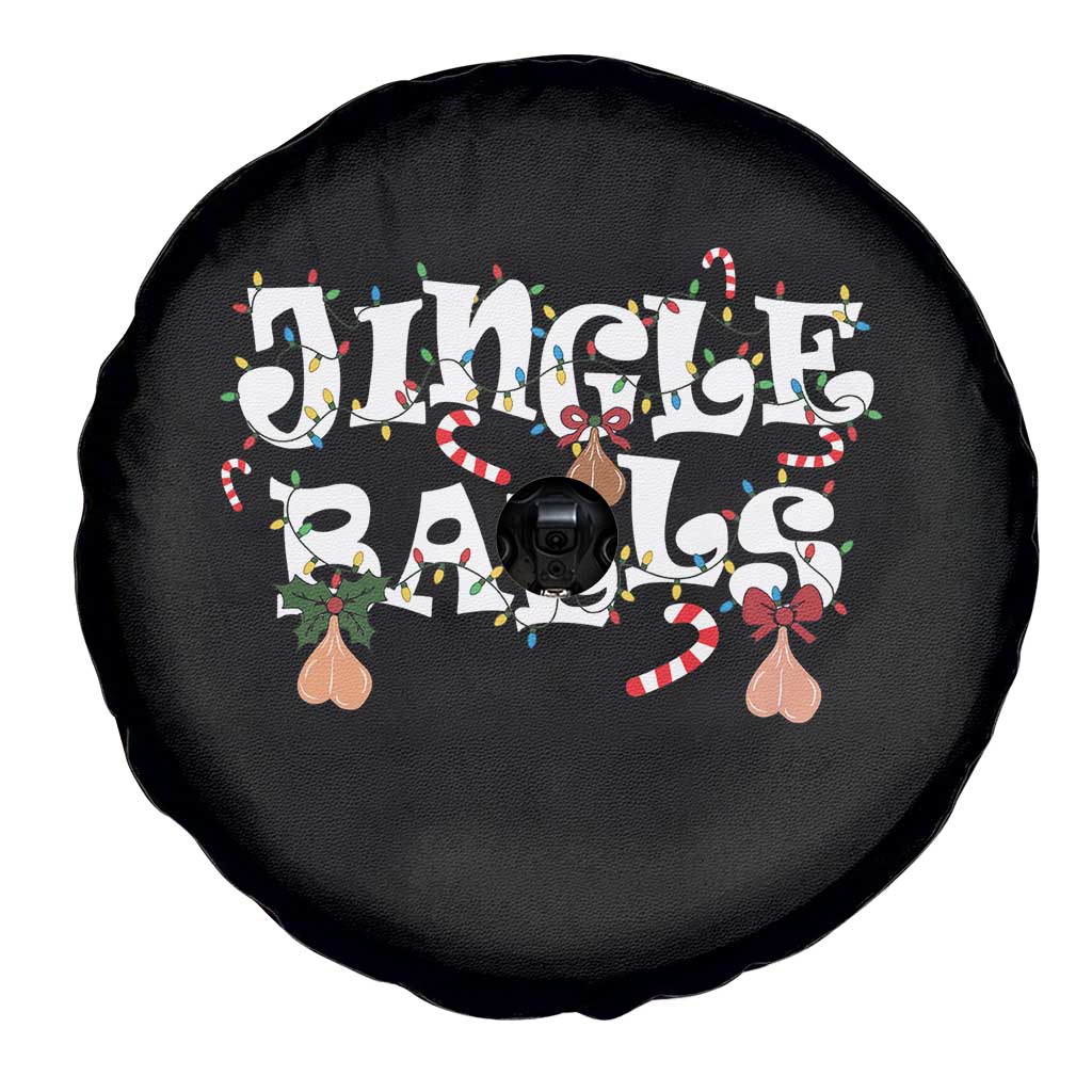 Funny Naughty Christmas Jingle Balls Spare Tire Cover Santa Xmas Jingle Bells Adult Joke - Wonder Print Shop