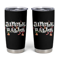 Funny Naughty Christmas Jingle Balls Tumbler Cup Santa Xmas Jingle Bells Adult Joke - Wonder Print Shop