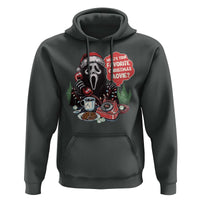 Funny Ghost Christmas Face Hoodie Whats Your Favorite Christmas Movie Spooky Xmas - Wonder Print Shop