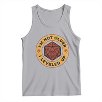 Funny RPG Gamer I Am Not Older I Leveled Up Tank Top Vintage D20 Tabletop - Wonder Print Shop