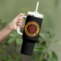 Funny RPG Gamer I Am Not Older I Leveled Up Tumbler With Handle Vintage D20 Tabletop - Wonder Print Shop