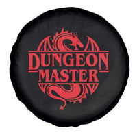 Funny Dungeon Master Spare Tire Cover RPG Gamer D20 Tabletop Red Dragon - Wonder Print Shop