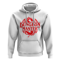Funny Dungeon Master Hoodie RPG Gamer D20 Tabletop Red Dragon - Wonder Print Shop
