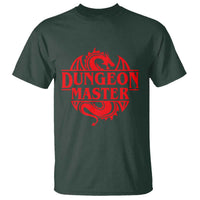 Funny Dungeon Master T Shirt RPG Gamer D20 Tabletop Red Dragon - Wonder Print Shop