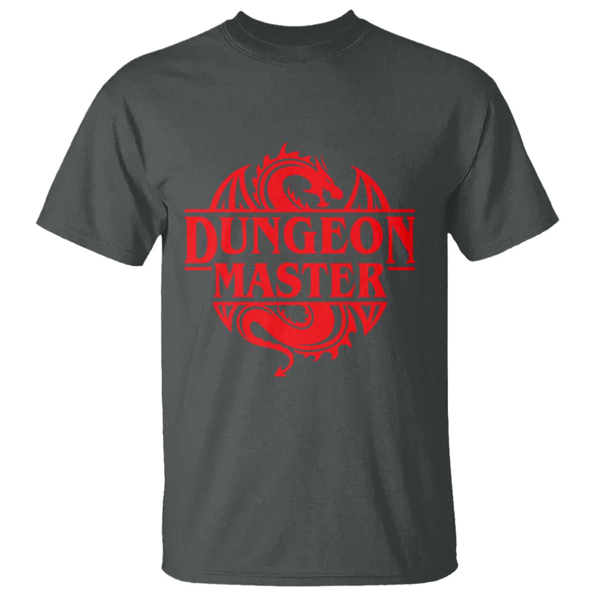 Funny Dungeon Master T Shirt RPG Gamer D20 Tabletop Red Dragon - Wonder Print Shop