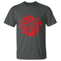 Funny Dungeon Master T Shirt RPG Gamer D20 Tabletop Red Dragon - Wonder Print Shop