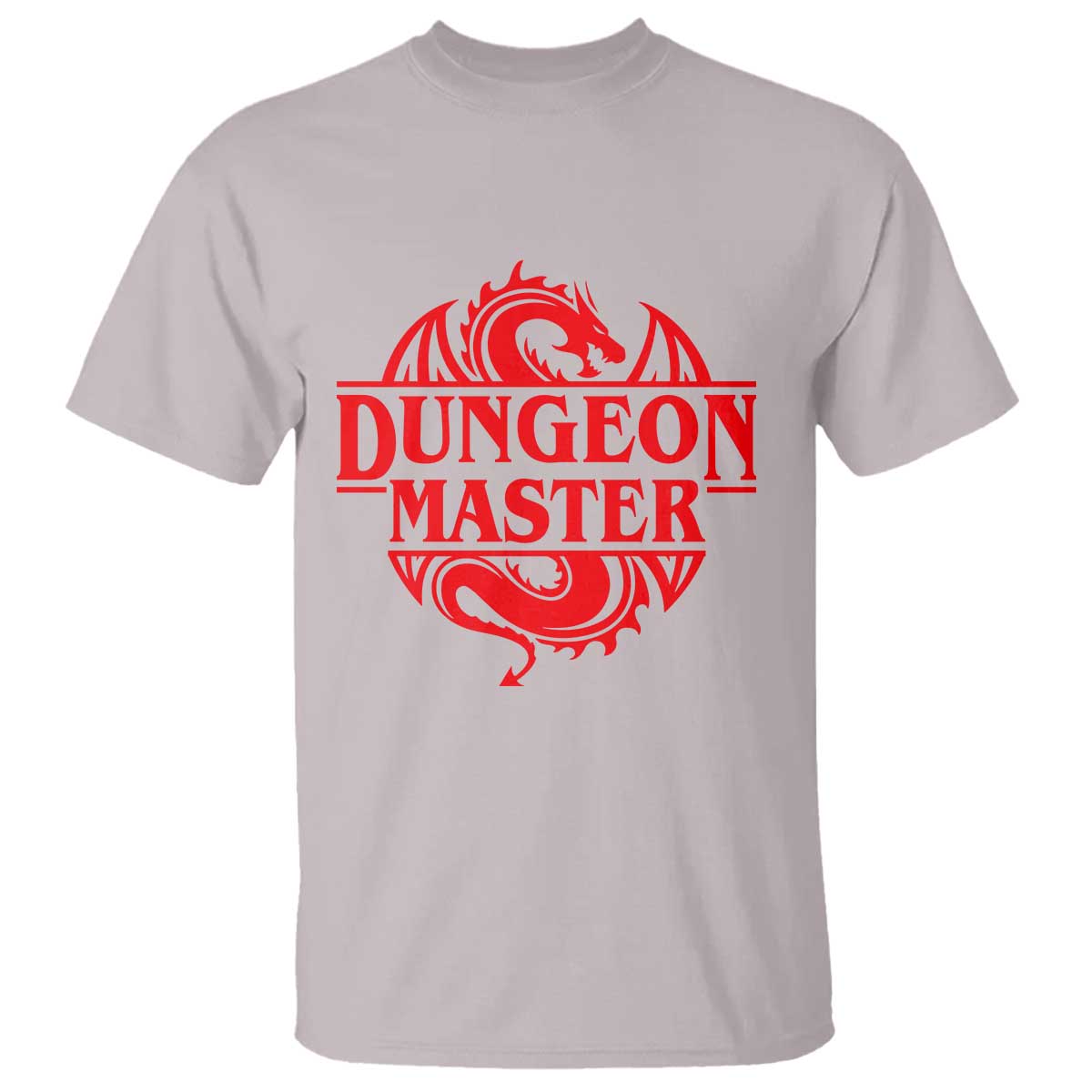 Funny Dungeon Master T Shirt RPG Gamer D20 Tabletop Red Dragon - Wonder Print Shop