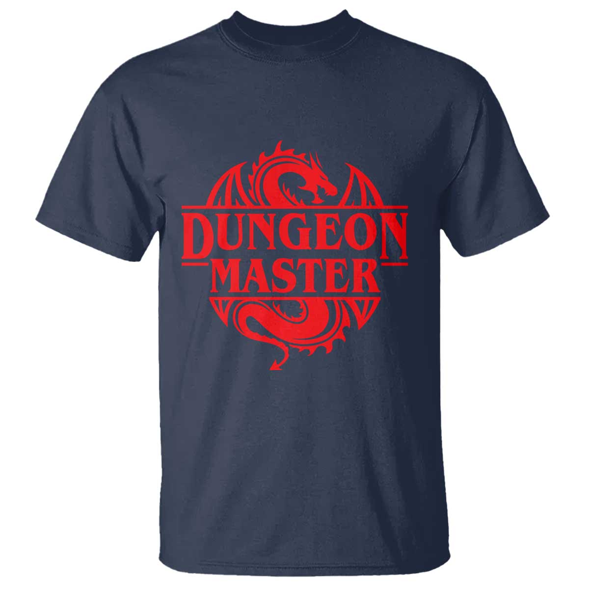 Funny Dungeon Master T Shirt RPG Gamer D20 Tabletop Red Dragon - Wonder Print Shop