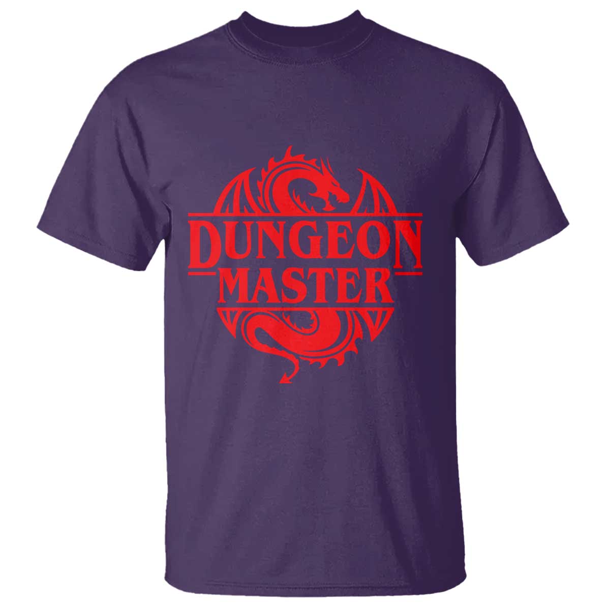 Funny Dungeon Master T Shirt RPG Gamer D20 Tabletop Red Dragon - Wonder Print Shop
