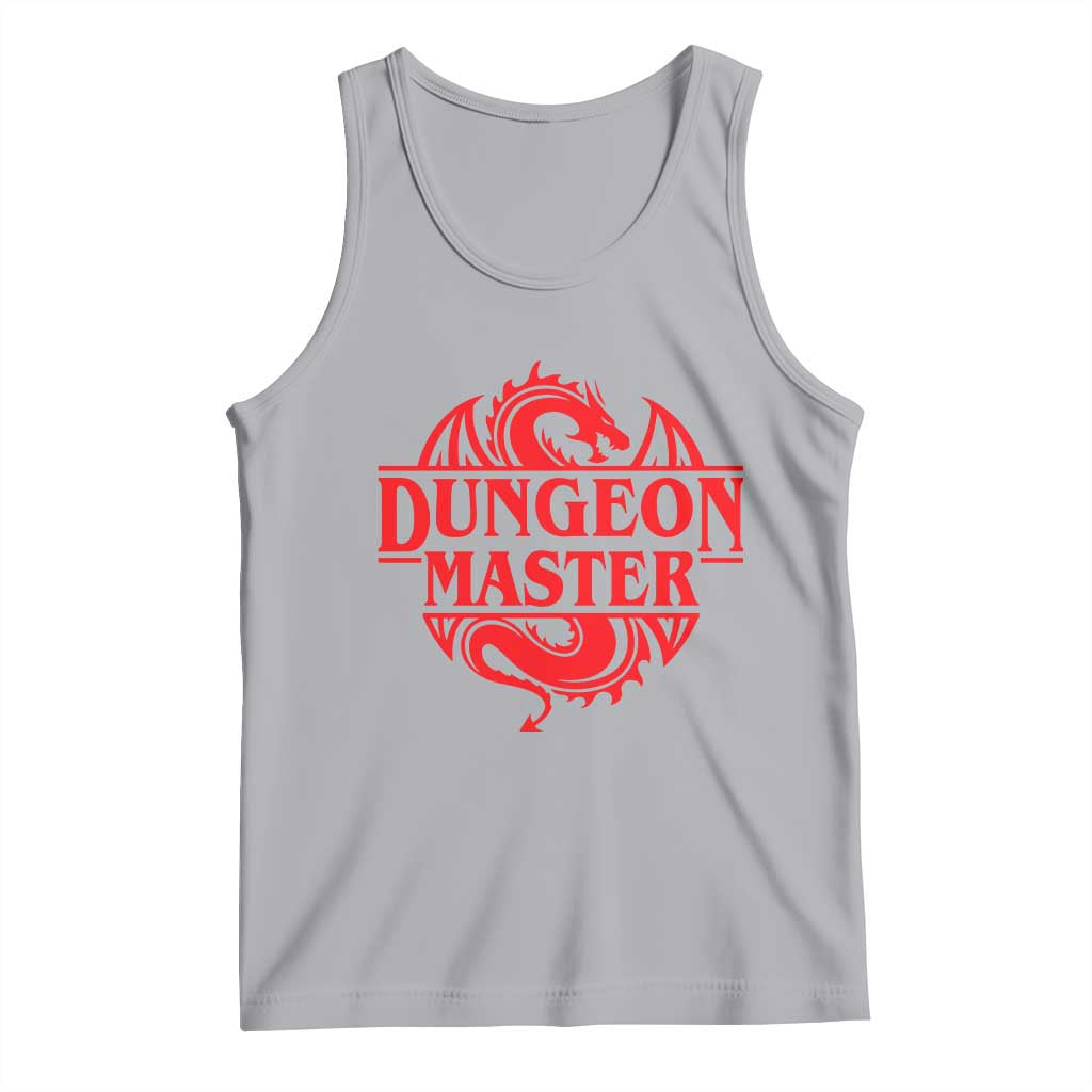 Funny Dungeon Master Tank Top RPG Gamer D20 Tabletop Red Dragon - Wonder Print Shop