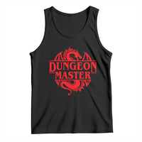 Funny Dungeon Master Tank Top RPG Gamer D20 Tabletop Red Dragon - Wonder Print Shop