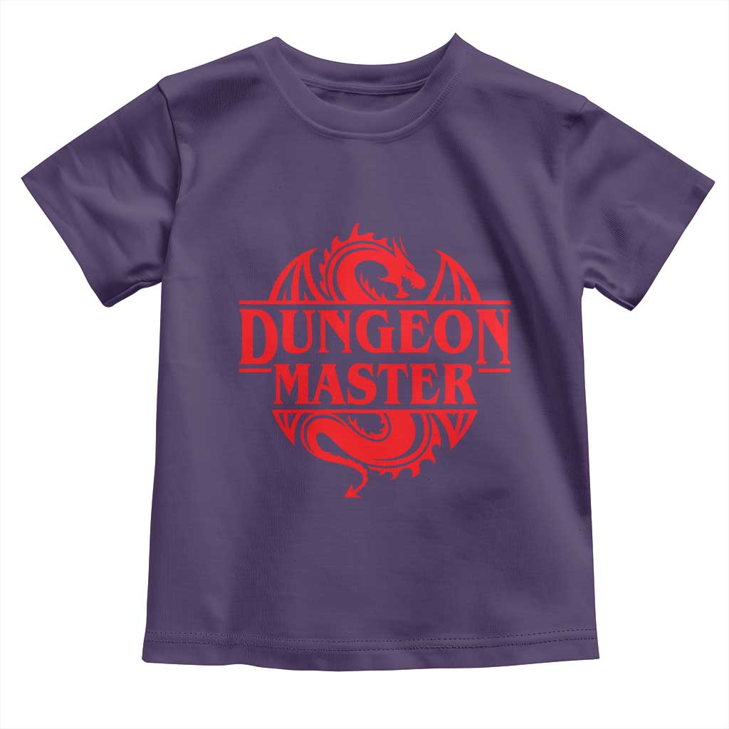 Funny Dungeon Master Toddler T Shirt RPG Gamer D20 Tabletop Red Dragon - Wonder Print Shop