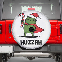 Funny Christmas Huzzah Frog Knight Meme Quote Spare Tire Cover - Wonder Print Shop