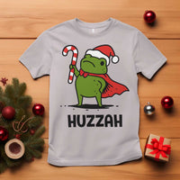 Funny Christmas Huzzah Frog Knight Meme Quote T Shirt - Wonder Print Shop