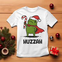 Funny Christmas Huzzah Frog Knight Meme Quote T Shirt - Wonder Print Shop