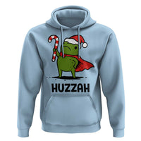 Funny Christmas Huzzah Frog Knight Meme Quote Hoodie - Wonder Print Shop