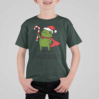 Funny Christmas Huzzah Frog Knight Meme Quote T Shirt For Kid - Wonder Print Shop