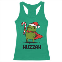 Funny Christmas Huzzah Frog Knight Meme Quote Racerback Tank Top - Wonder Print Shop