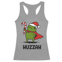 Funny Christmas Huzzah Frog Knight Meme Quote Racerback Tank Top - Wonder Print Shop