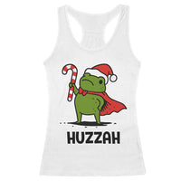Funny Christmas Huzzah Frog Knight Meme Quote Racerback Tank Top - Wonder Print Shop