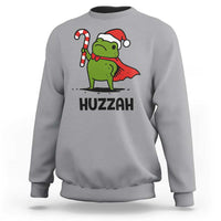 Funny Christmas Huzzah Frog Knight Meme Quote Sweatshirt - Wonder Print Shop