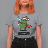 Funny Christmas Huzzah Frog Knight Meme Quote T Shirt For Women - Wonder Print Shop