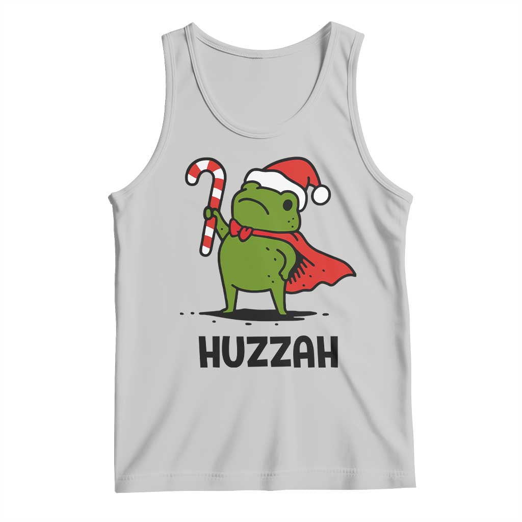 Funny Christmas Huzzah Frog Knight Meme Quote Tank Top - Wonder Print Shop