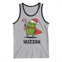 Funny Christmas Huzzah Frog Knight Meme Quote Tank Top - Wonder Print Shop