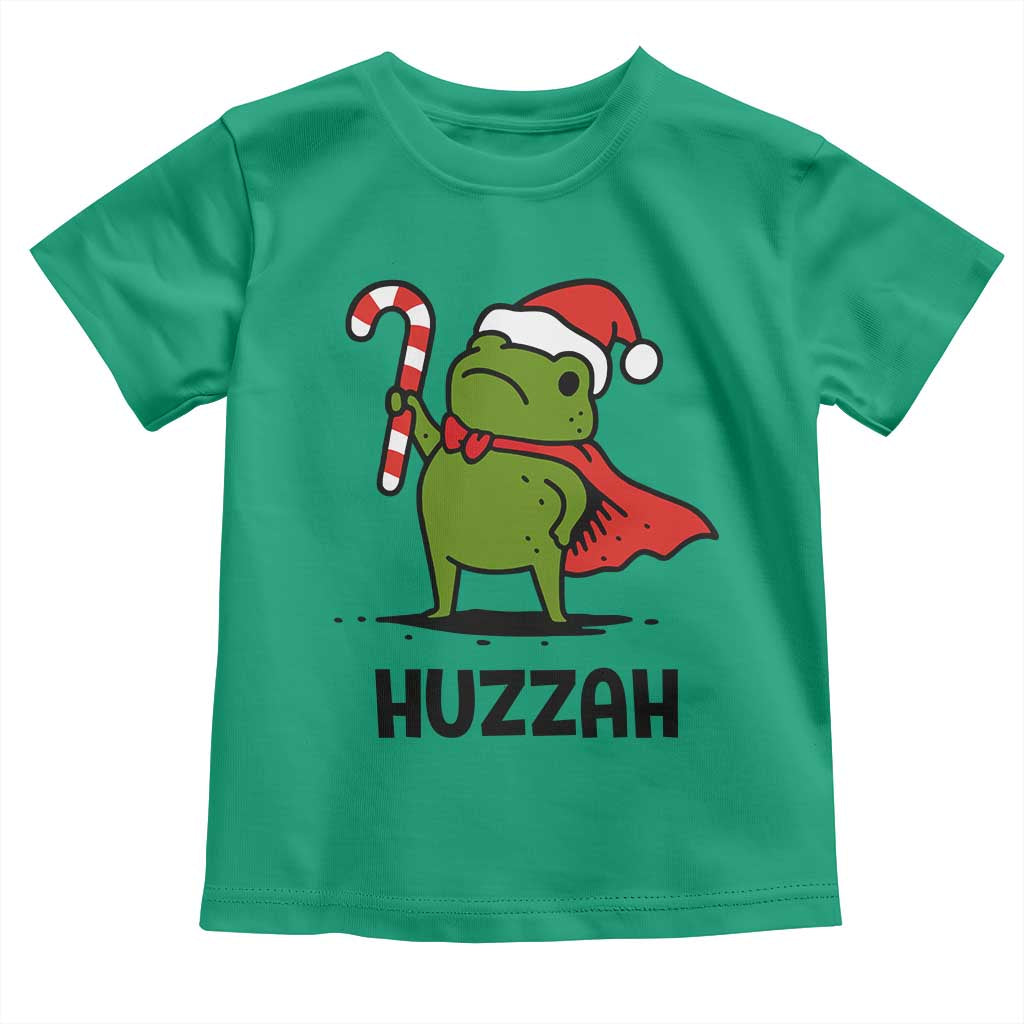 Funny Christmas Huzzah Frog Knight Meme Quote Toddler T Shirt - Wonder Print Shop