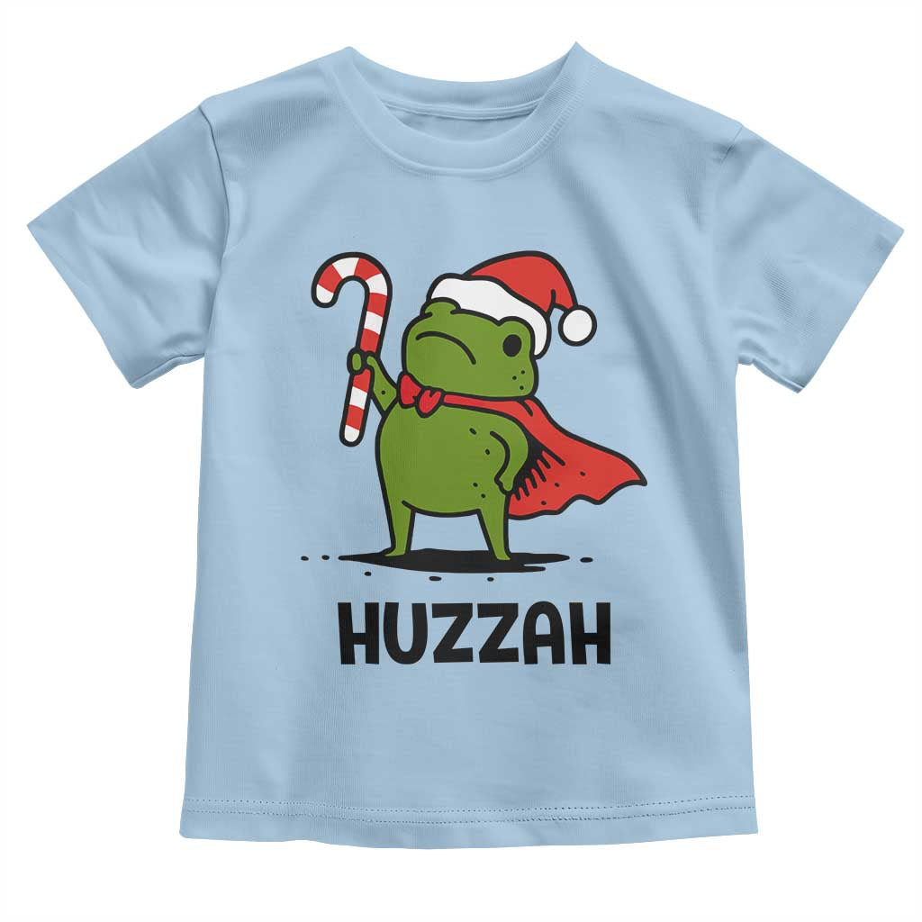 Funny Christmas Huzzah Frog Knight Meme Quote Toddler T Shirt - Wonder Print Shop